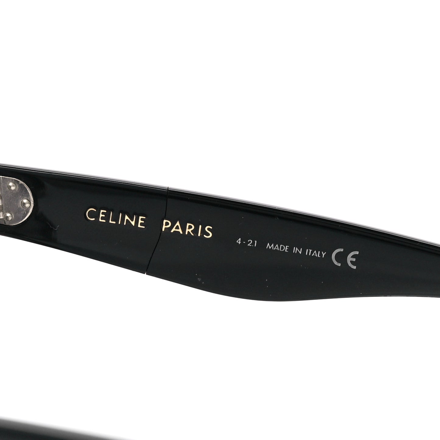 Acetate Polarized Oversized Sunglasses CL4055IN Black