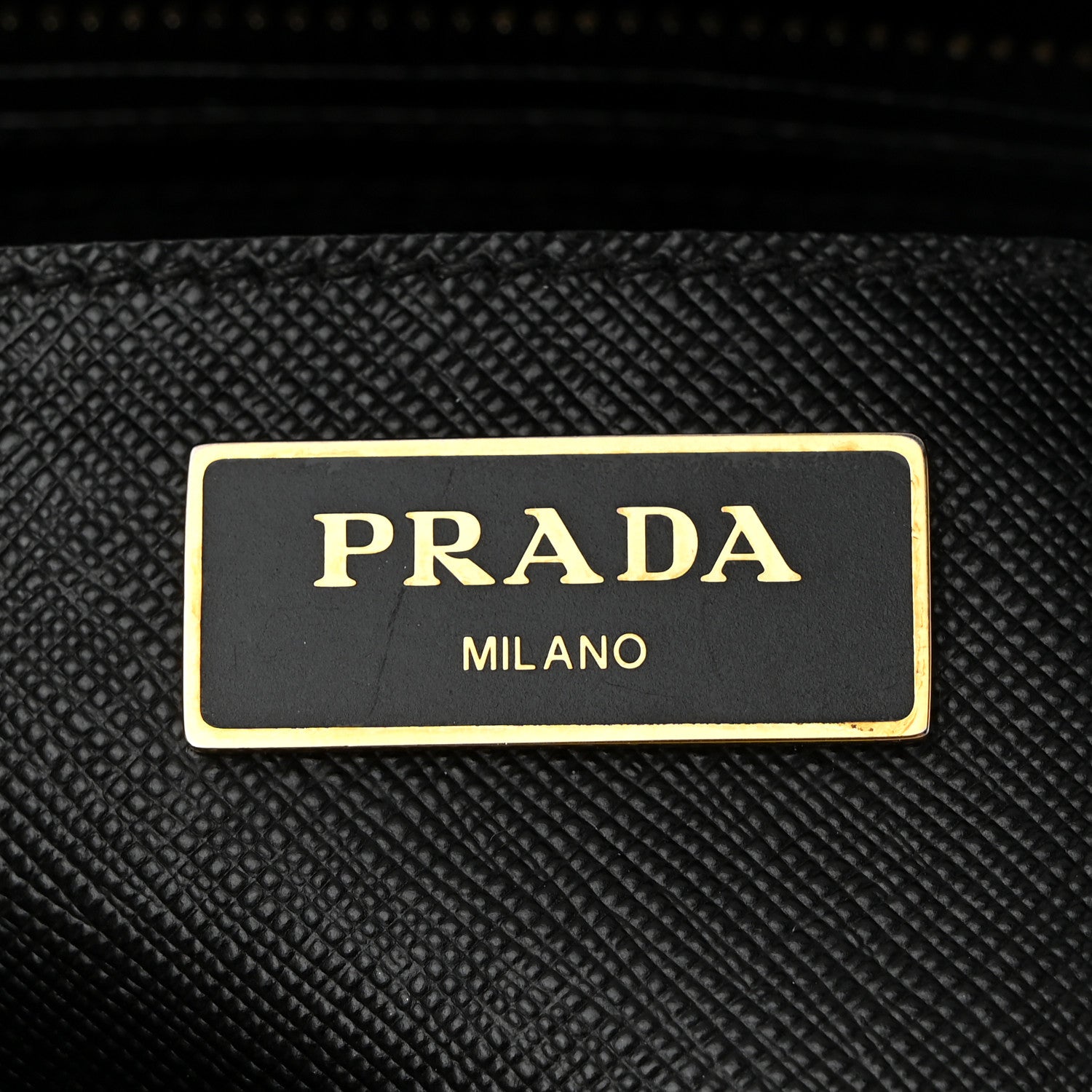 Prada Saffiano Lux Large Galleria Double Zip Tote Black 6 of 9