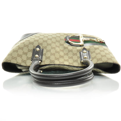 Gucci Monogram Hasler Tote 7 of 13