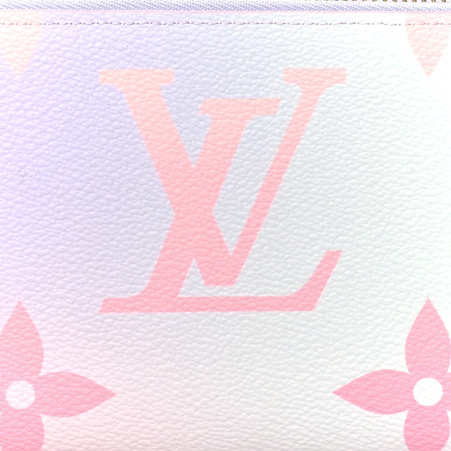 Monogram Giant Spring In The City Zippy Wallet Sunrise Pastel