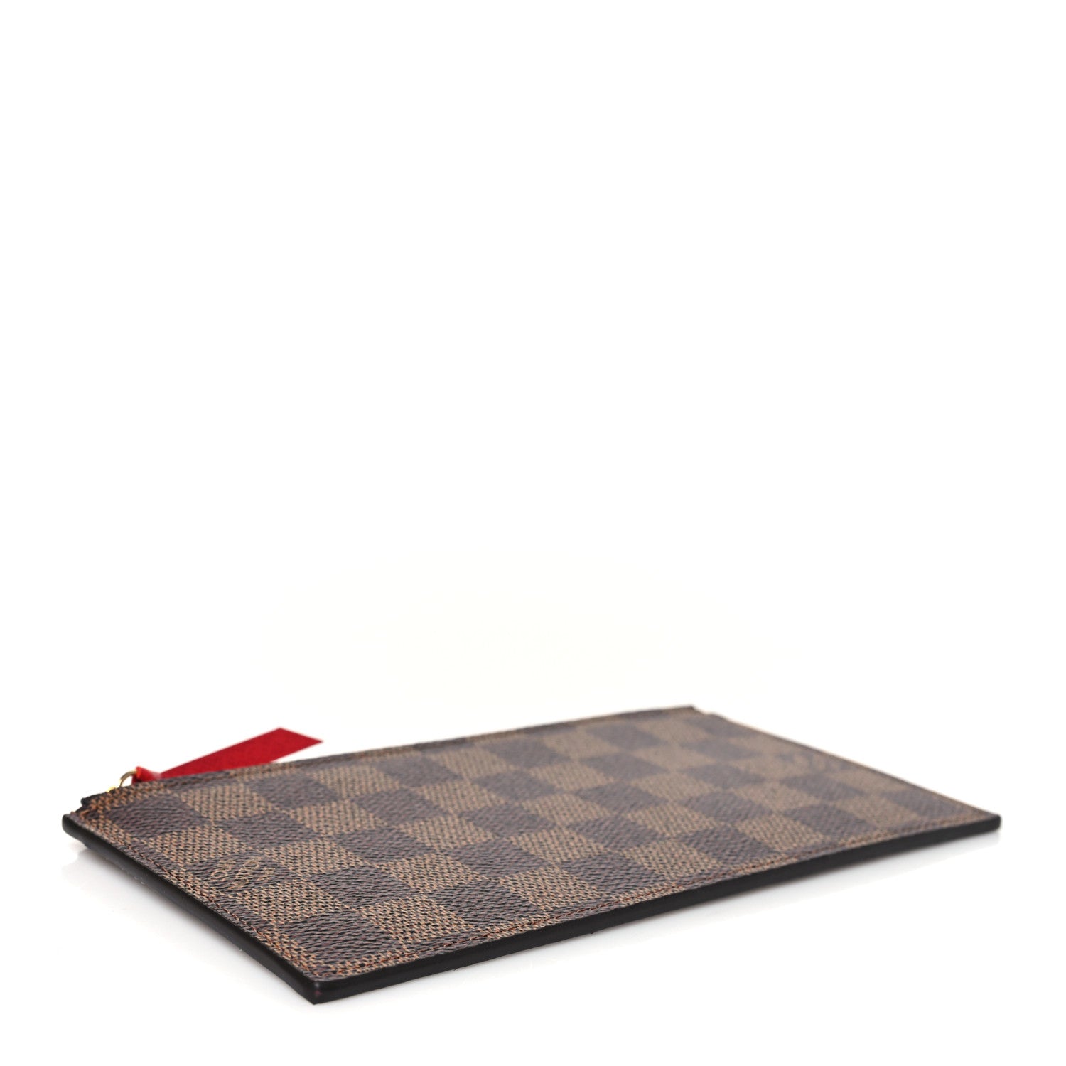 Louis Vuitton Damier Ebene Felicie Chain Wallet Zippered Insert 4 of 9