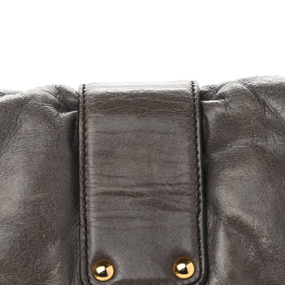 Miu Miu Nappa Matelasse Coffer Hobo Juta 13 of 15