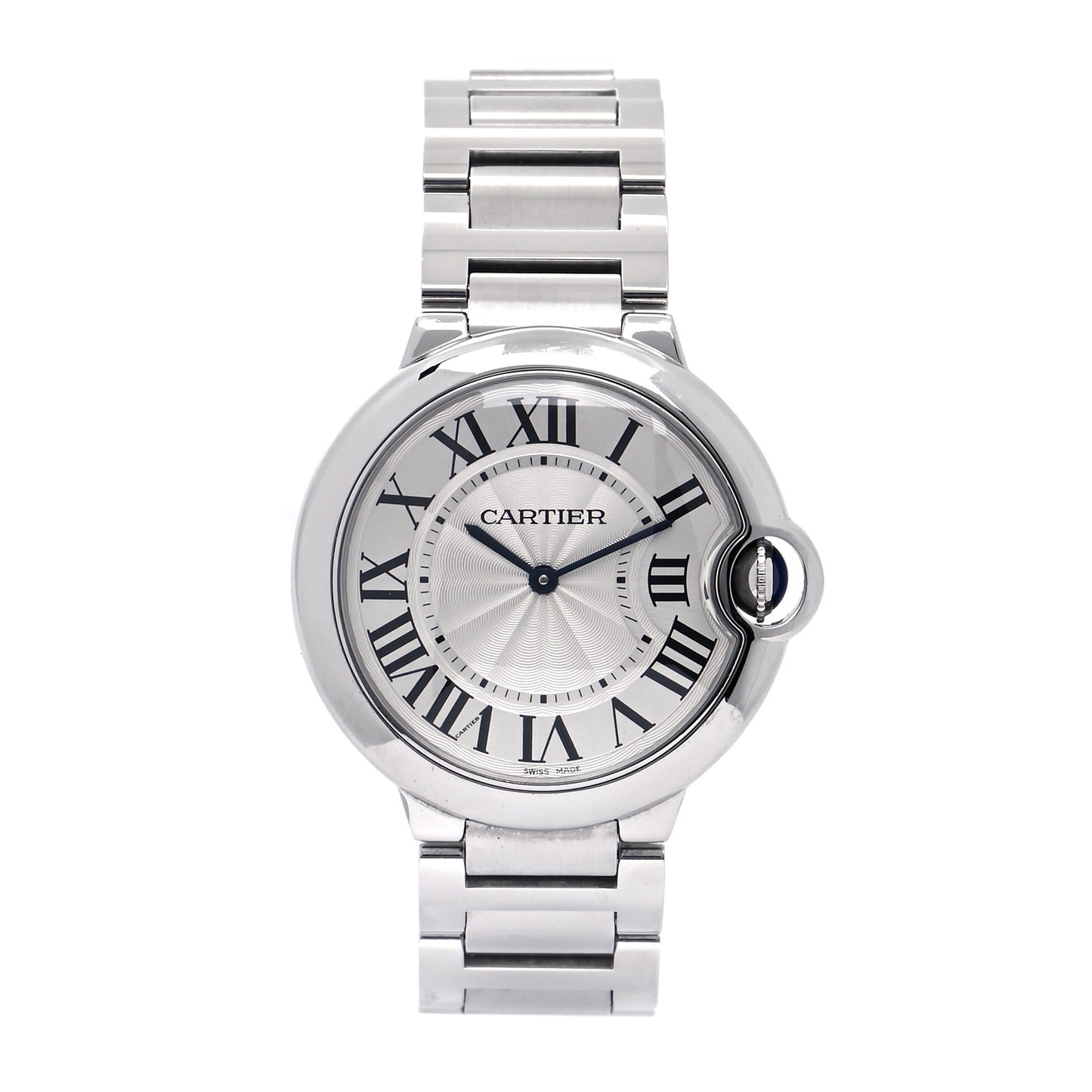 Stainless Steel 33mm Ballon Bleu De Cartier Quartz Watch
