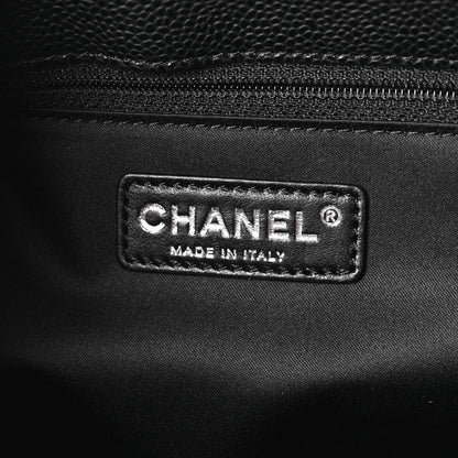 Chanel Caviar Quilted Grand Shopping Tote GST Black 6 of 10