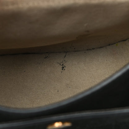 Chloe Suede Calfskin Braided Mini Hudson Shoulder Bag Black 13 of 13