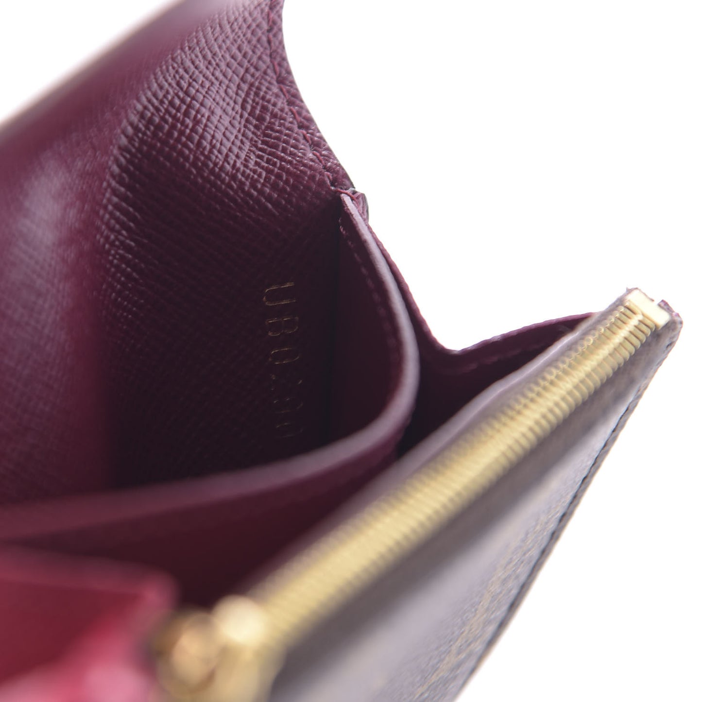 Monogram Rosalie Coin Purse Fuchsia