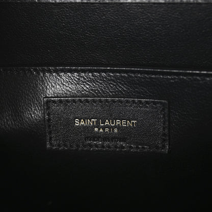 Saint Laurent Smooth Calfskin Manhattan Shoulder Bag Black 6 of 10
