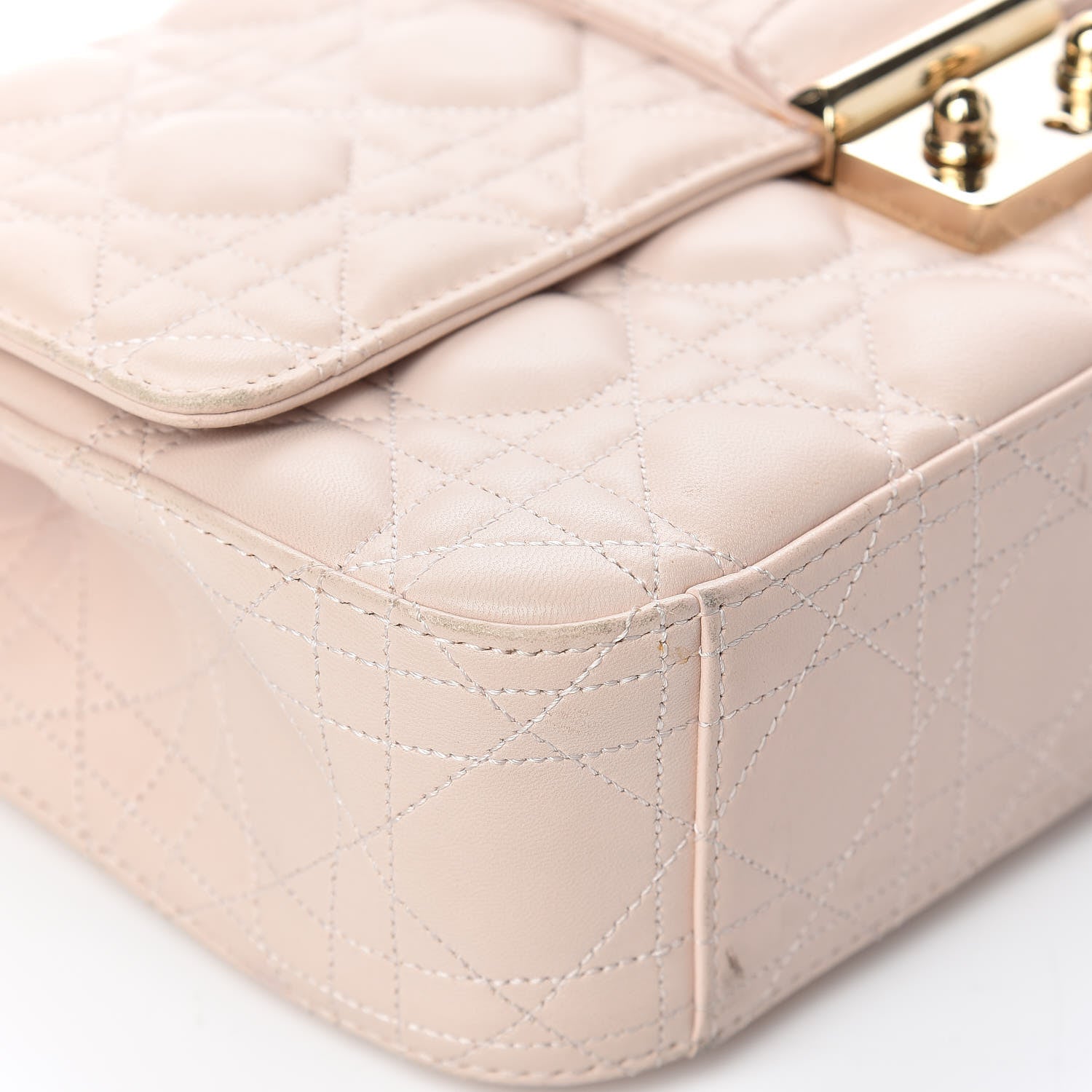 Christian Dior Lambskin Cannage Medium Miss Dior Flap Light Pink 11 of 15