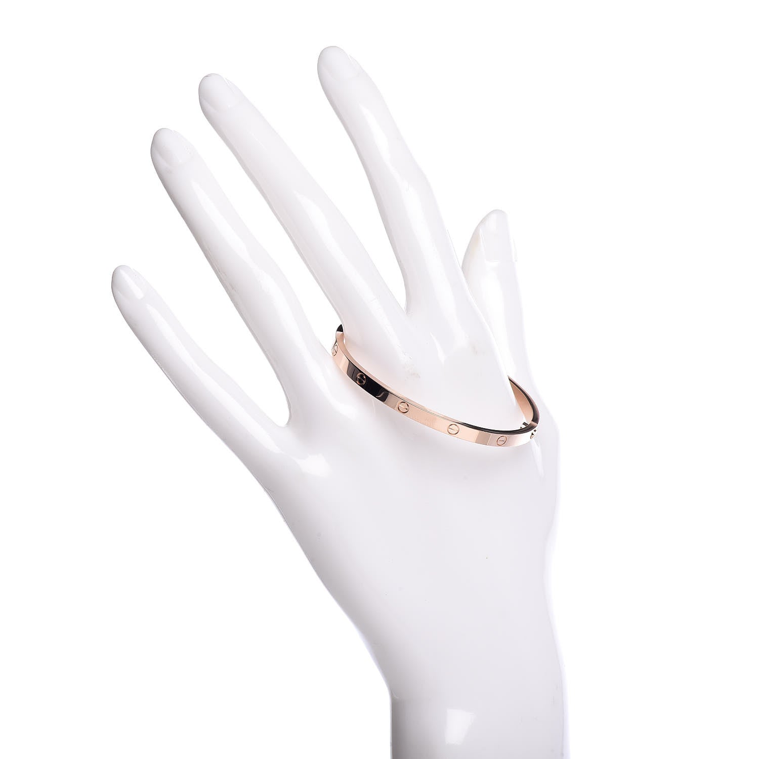 Cartier 18K Pink Gold Small LOVE Bracelet 15 2 of 5