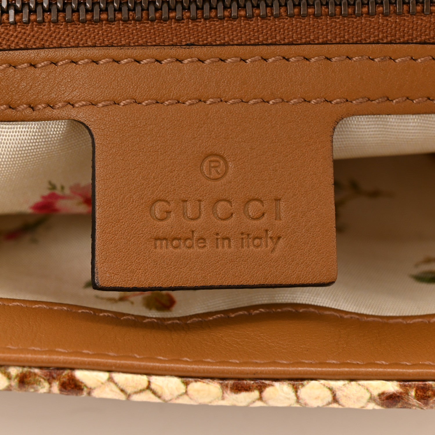Gucci Raffia Elaphe Matelasse Small GG Marmont Shoulder Bag Natural Cream Brown 7 of 11