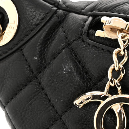 Chanel Calfskin Quilted Banane Waist Bag Fanny Pack Black 11 of 11