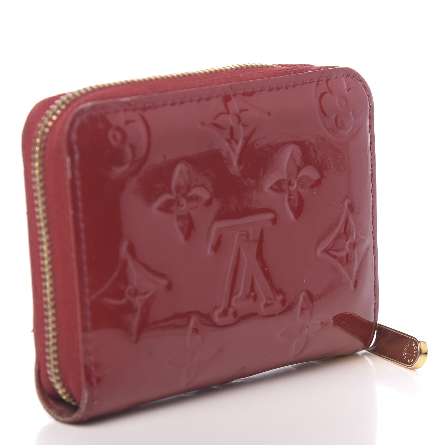 Louis Vuitton Vernis Zippy Coin Purse Pomme D'Amour 3 of 10