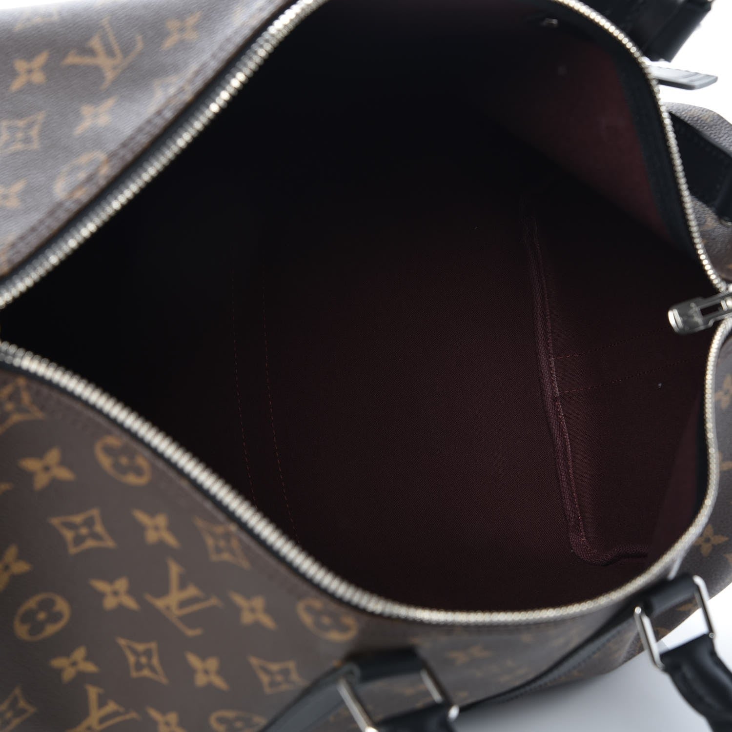 Louis Vuitton Monogram Macassar Keepall Bandouliere 45 6 of 8