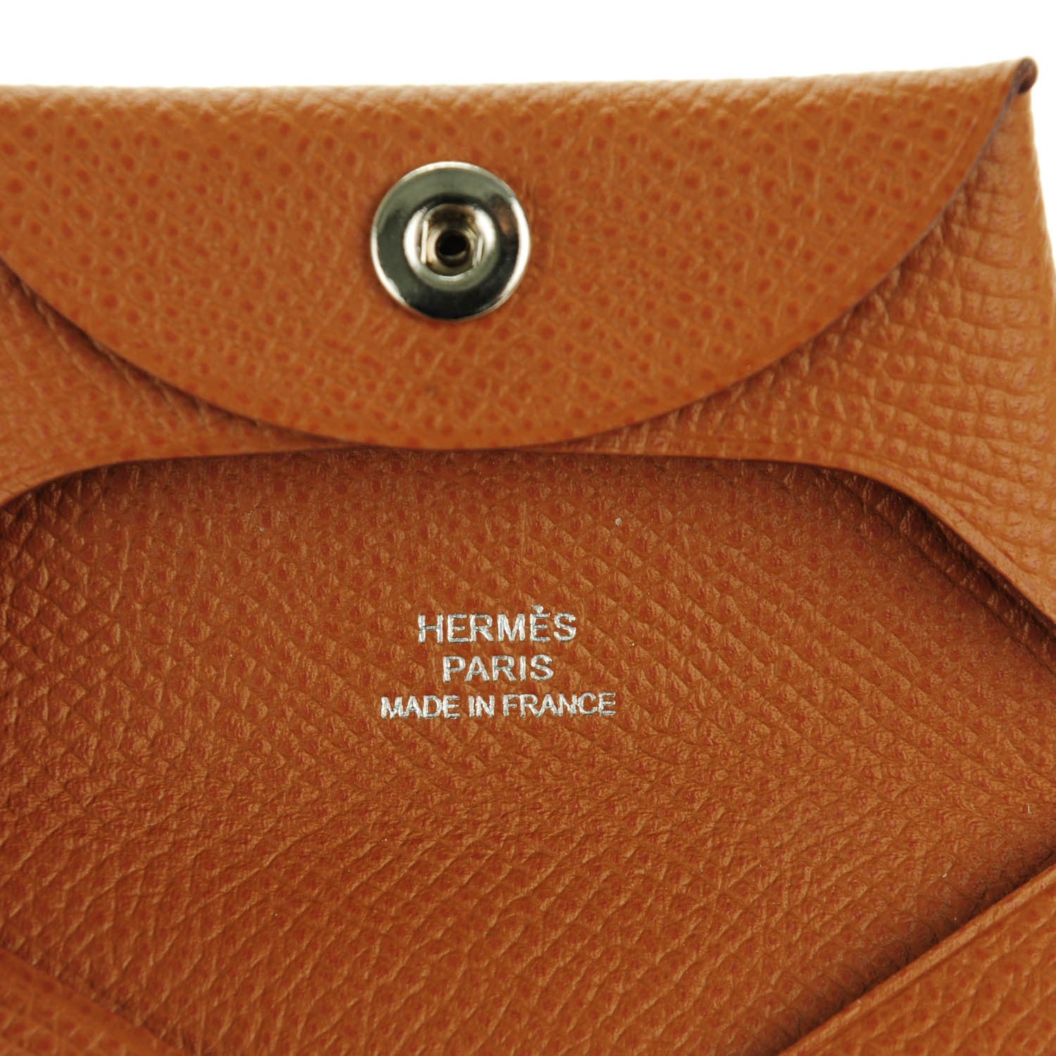 Hermes Epsom Bastia Coin Purse Gold 5 of 7
