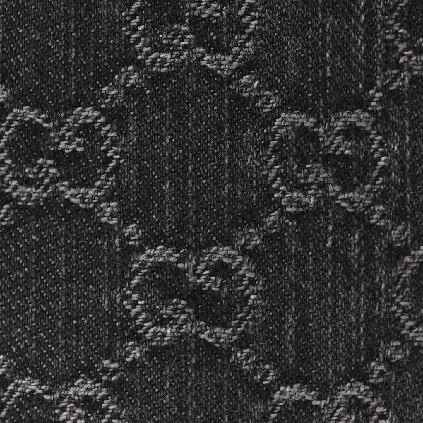 Denim Cuoio Harness GG Monogram Mini Ophidia Tote Bag Black Medium Grey