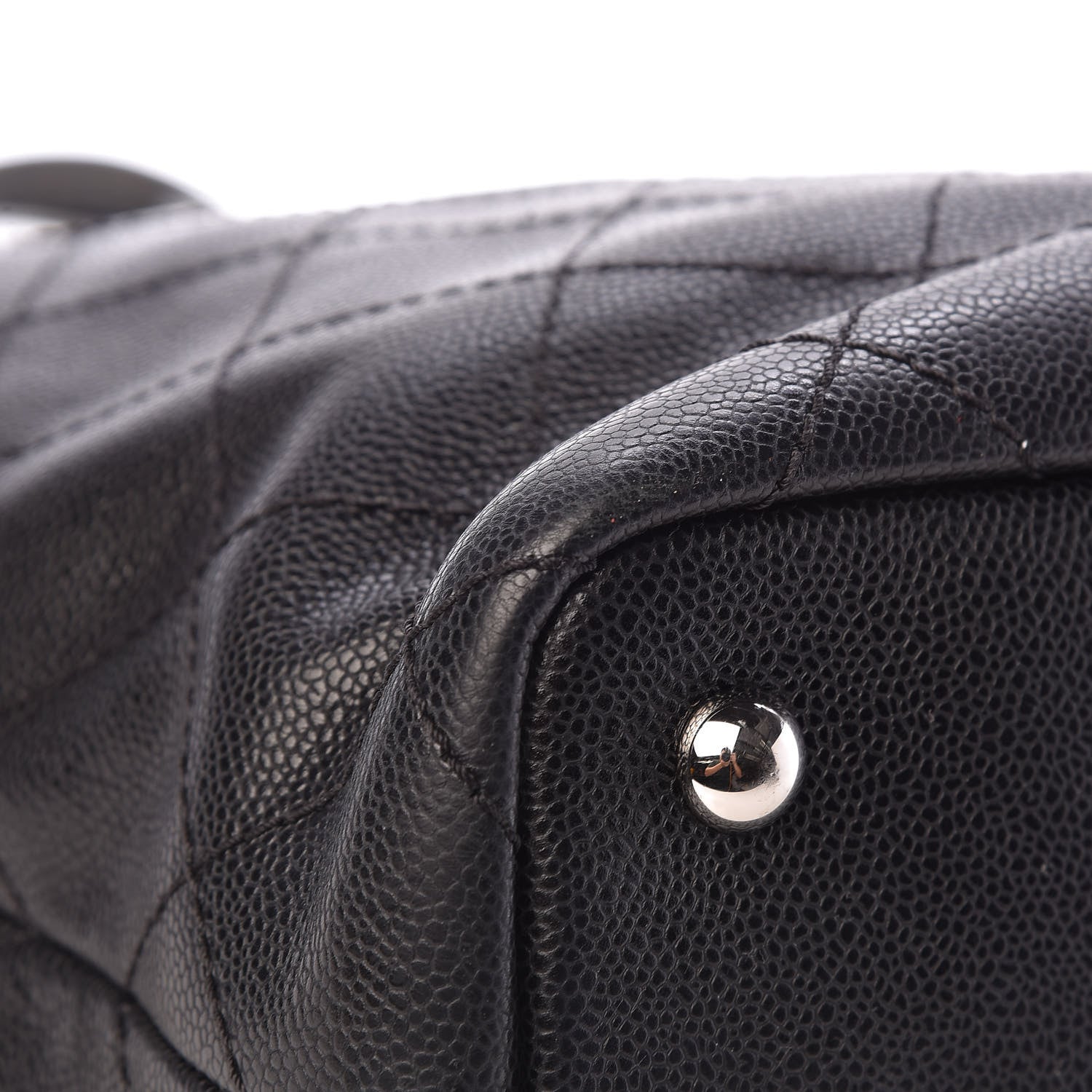 Chanel Grained Calfskin Shopping Fever Tote Black 10 of 21