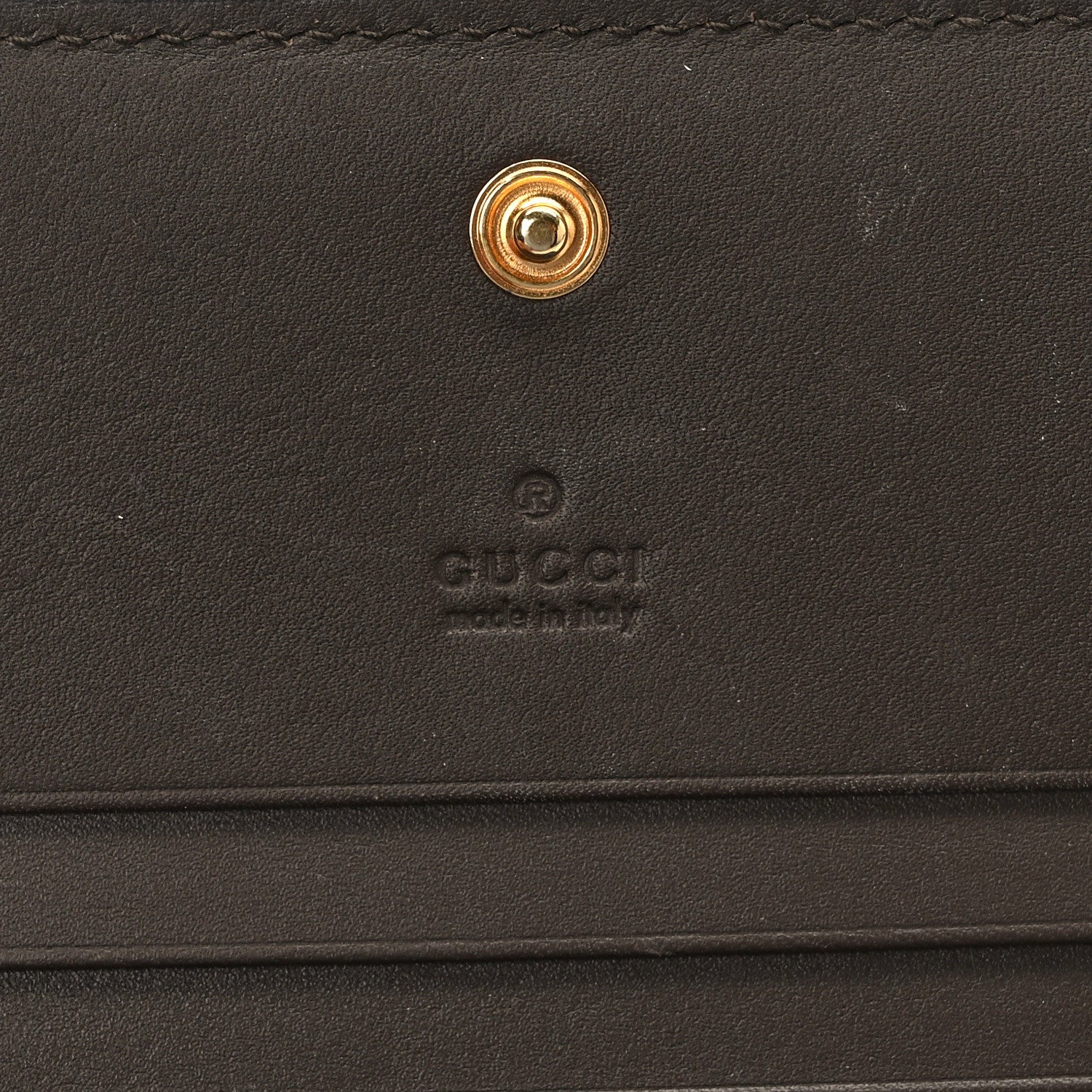 Gucci GG Supreme Monogram Card Case Beige 6 of 8