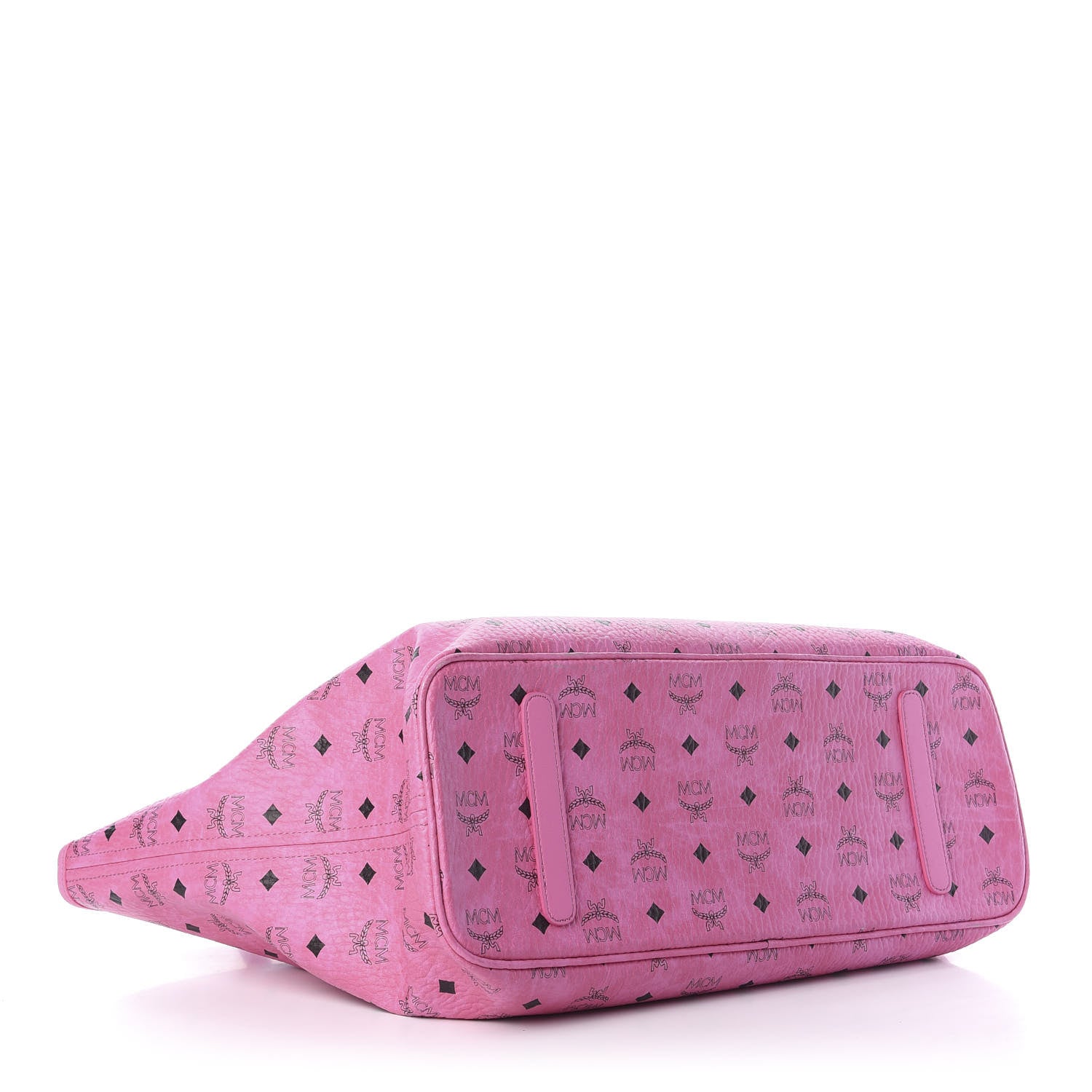 MCM Visetos Large Anya Shopper Tote Pink 4 of 9