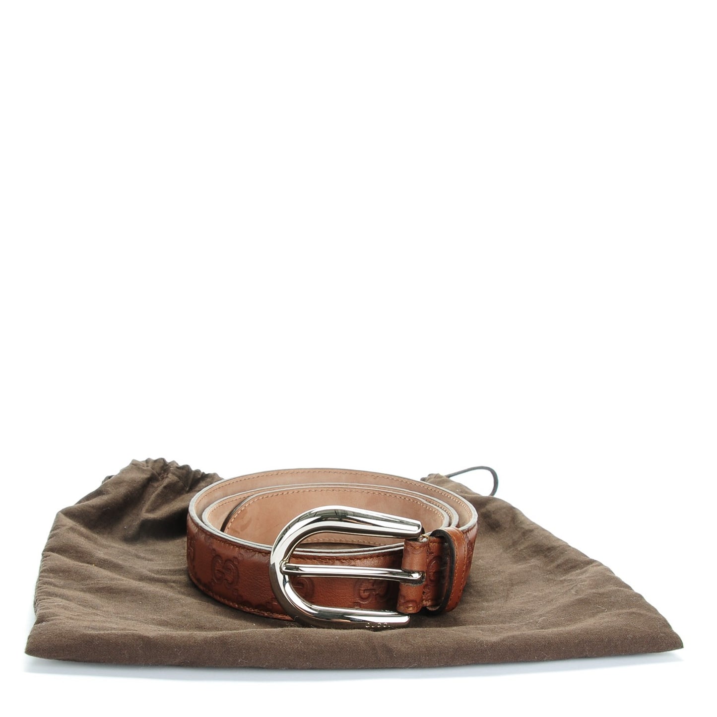 Guccissima Belt 90 36 Brown