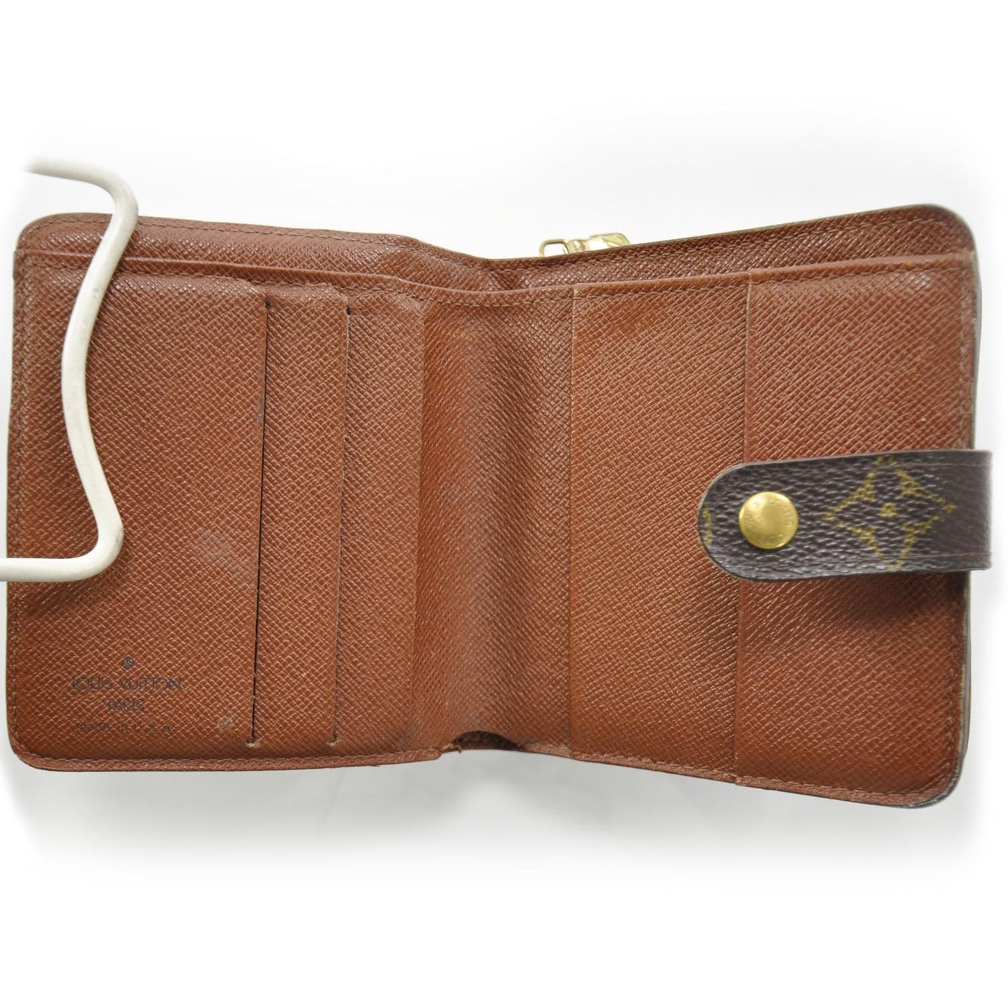 Monogram Compact Zippe Zipped Wallet