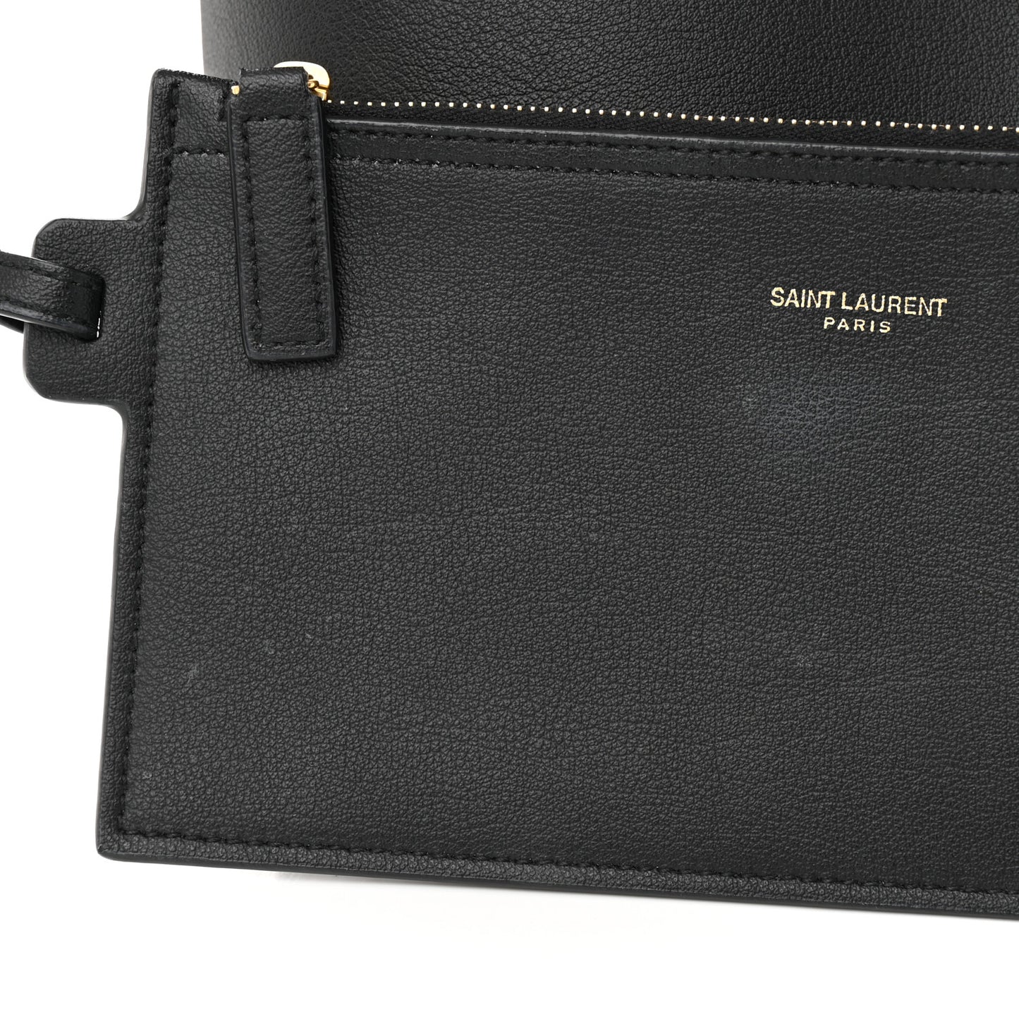Calfskin Large Shopping Tote Black