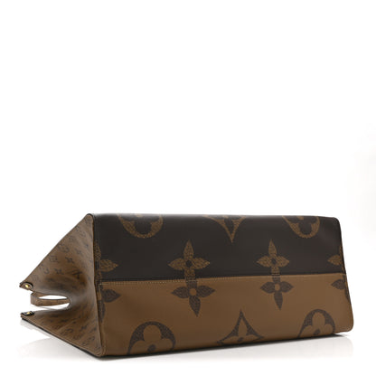 Louis Vuitton Reverse Monogram Giant Onthego GM 4 of 9