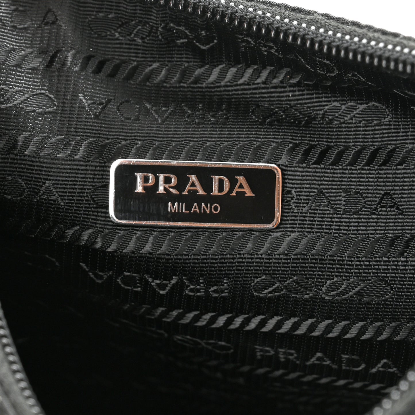 Tessuto Nylon Mini Re-Edition 2000 Bag Black