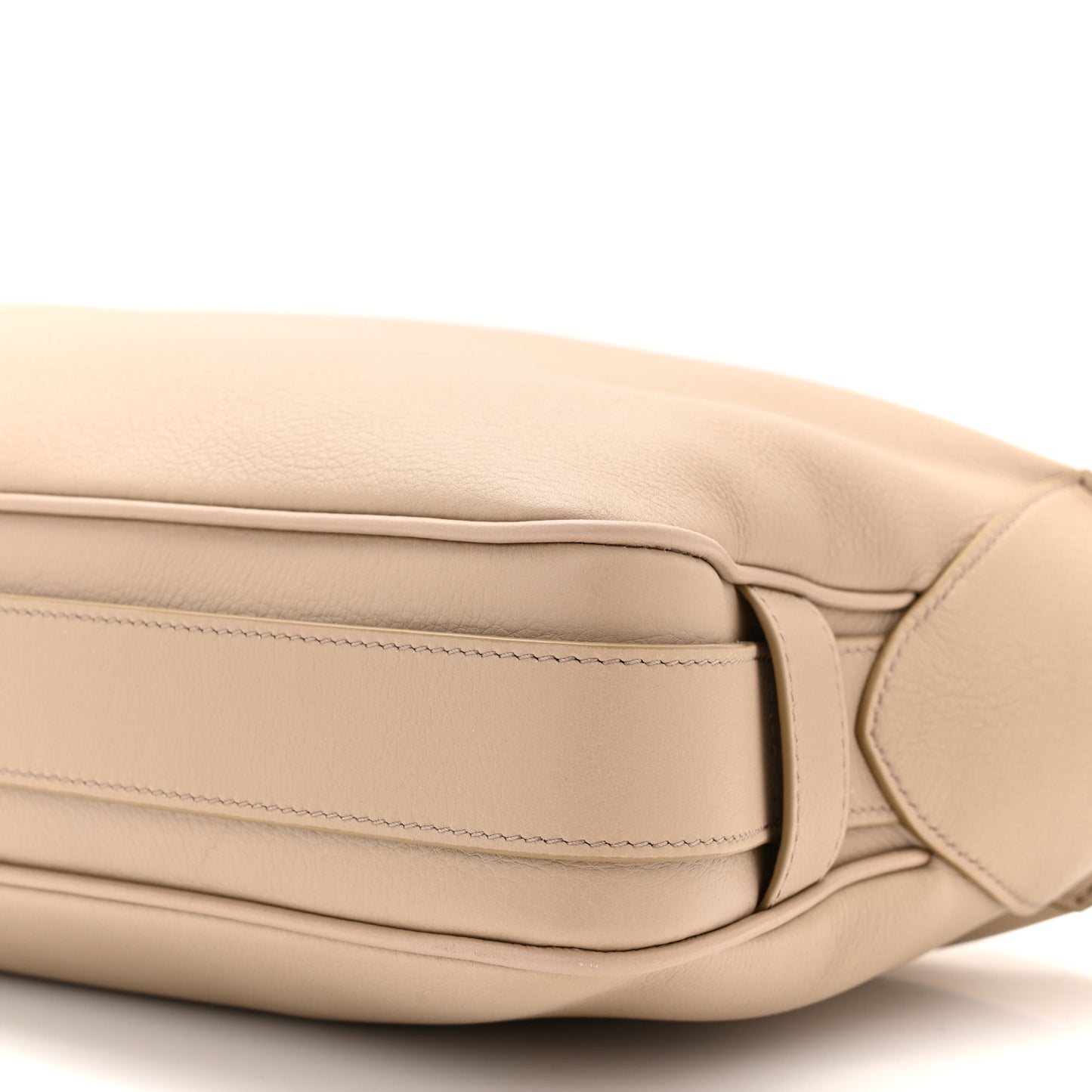 Supple Calfskin Medium Romy Shoulder Bag Safari