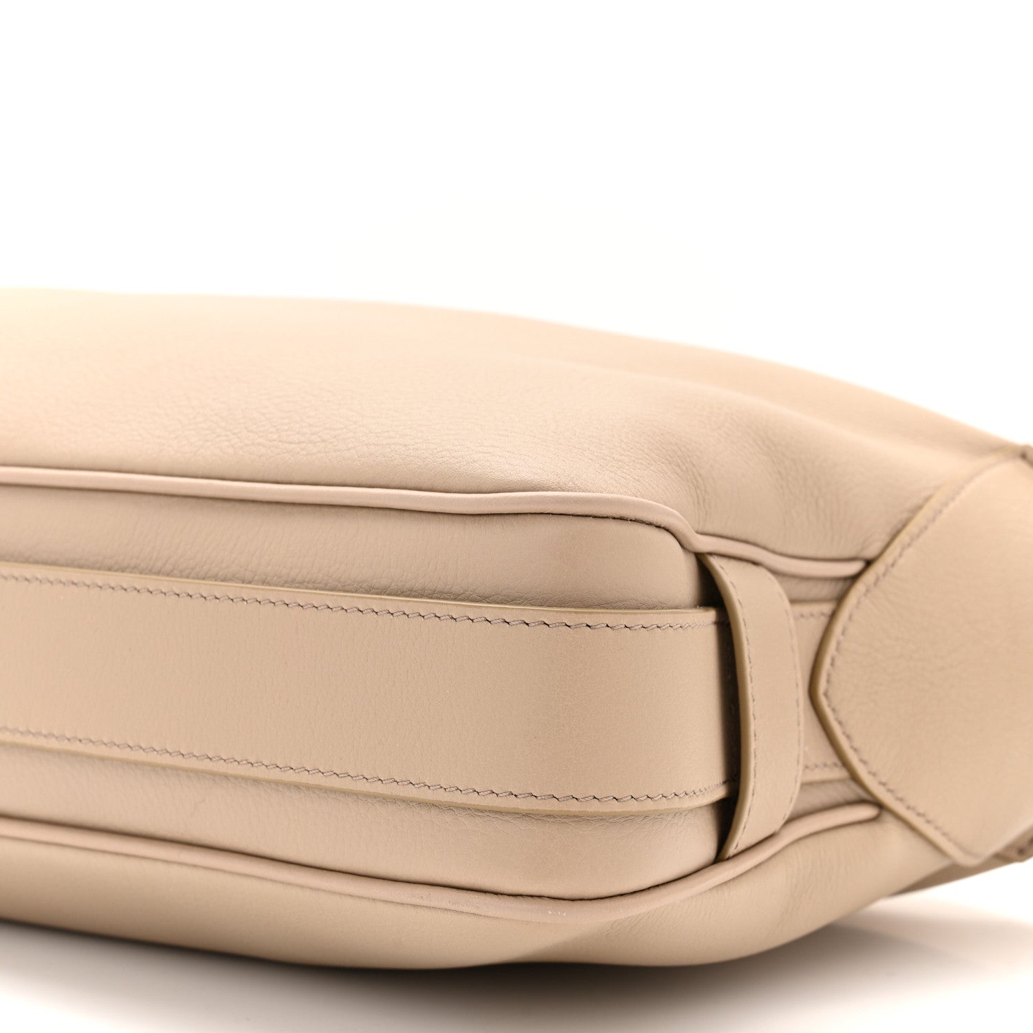 Celine Supple Calfskin Medium Romy Shoulder Bag Safari 10 of 11