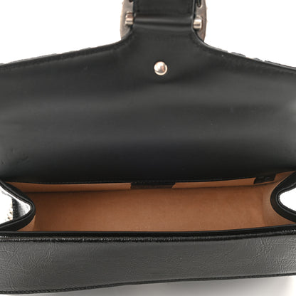Gucci Velvet Skipper Crystal GG Monogram Small Dionysus Shoulder Bag Blue Beige Black 5 of 9