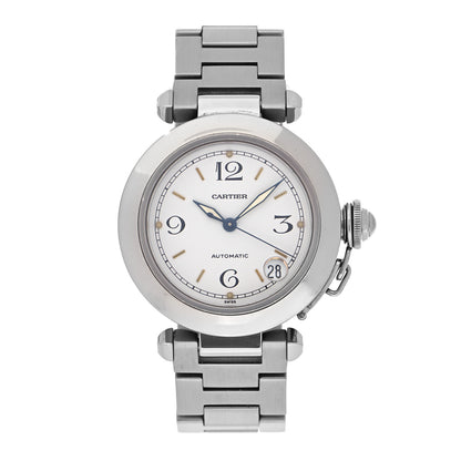 Cartier Stainless Steel 35mm Pasha C Automatic Watch 1 of 4
