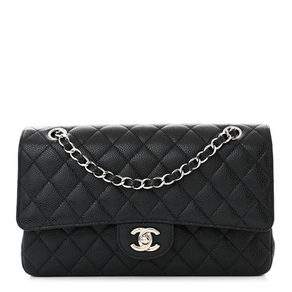 Chanel Caviar Quilted Medium Double Flap Black 1 of 10