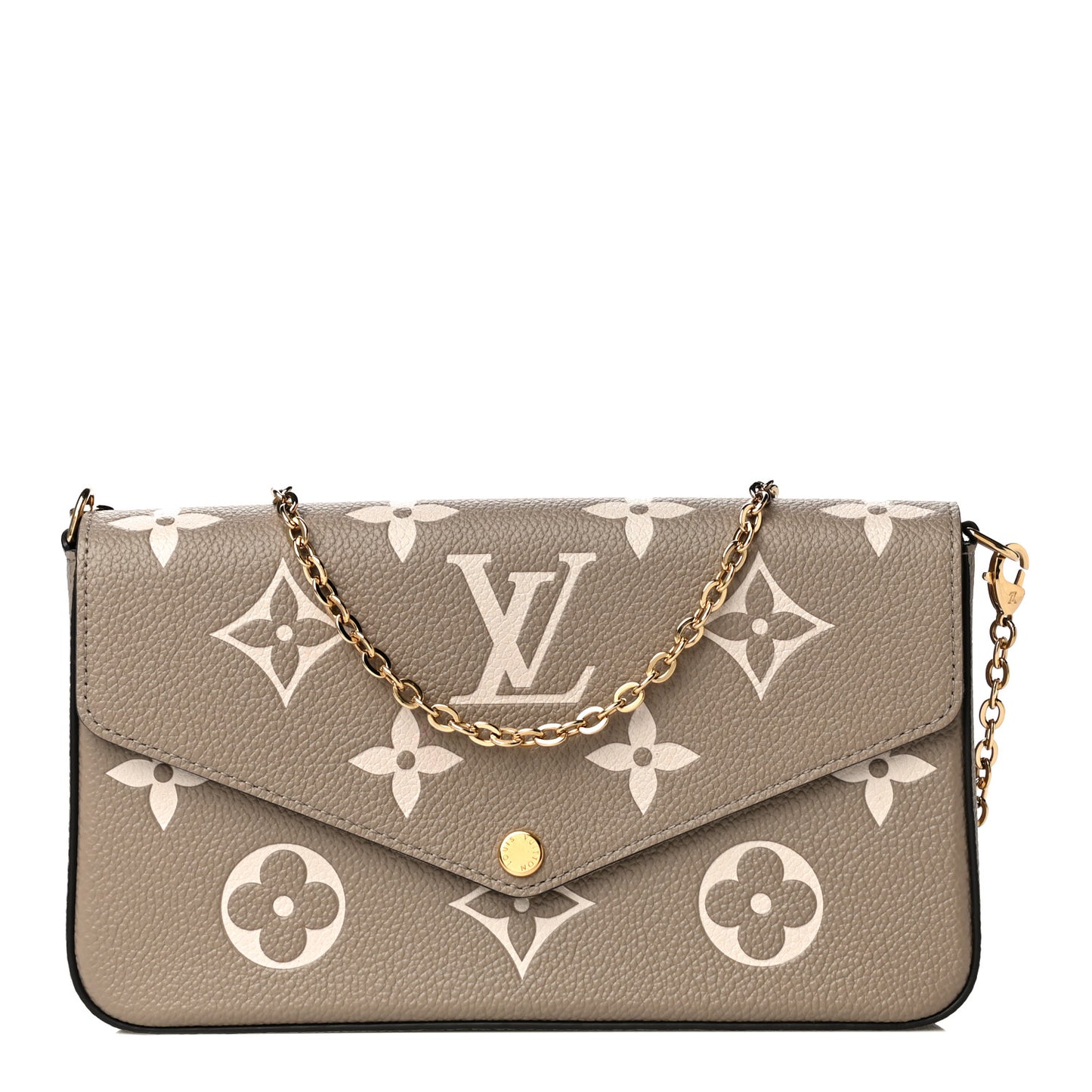 Empreinte Monogram Giant Felicie Pochette Tourterelle Creme