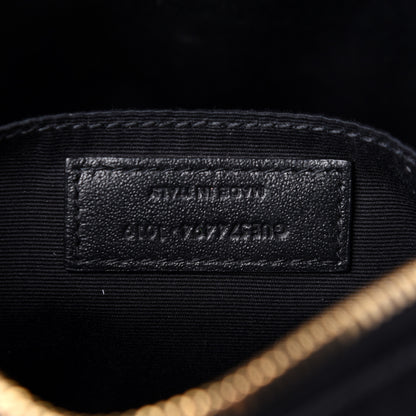 Saint Laurent Calfskin Matelasse Monogram Lou Camera Bag Black 7 of 11