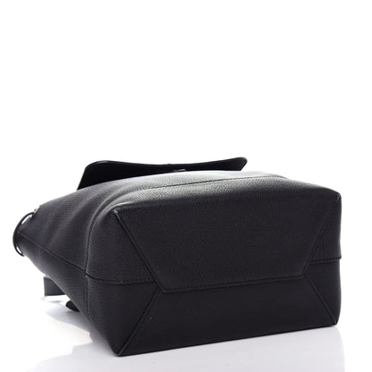 Louis Vuitton Calfskin Lockme Backpack Black 4 of 10