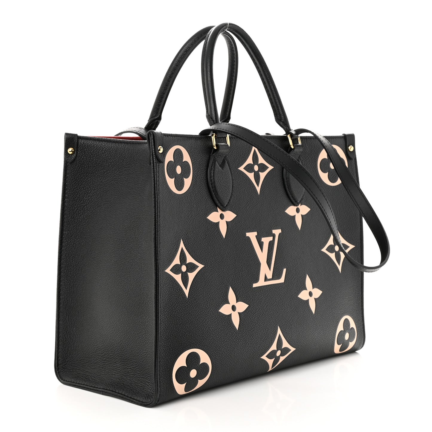 Empreinte Monogram Giant Onthego MM Black Beige