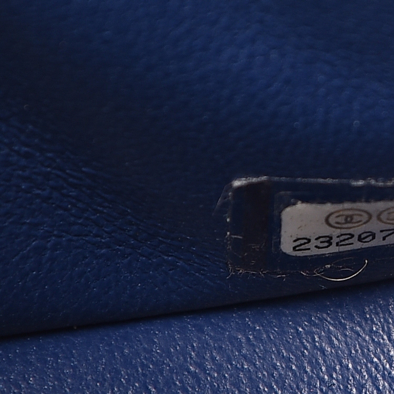 Chanel Lambskin Quilted Mini Rectangular Flap Dark Blue 7 of 15