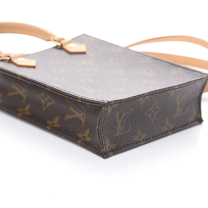 Louis Vuitton Monogram Petit Sac Plat 5 of 8
