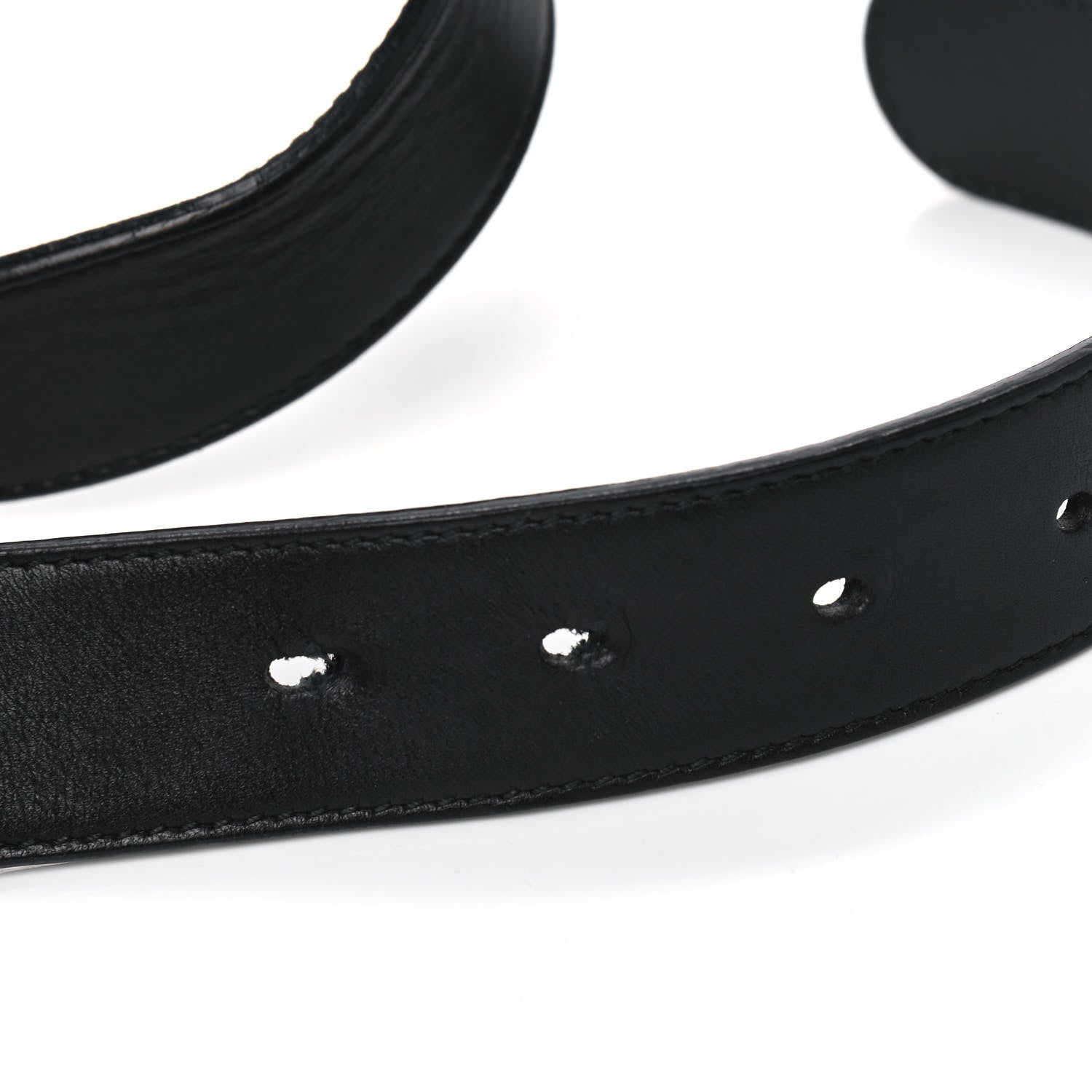 Gucci Calfskin Double G 30mm Belt 90 36 Black 5 of 5