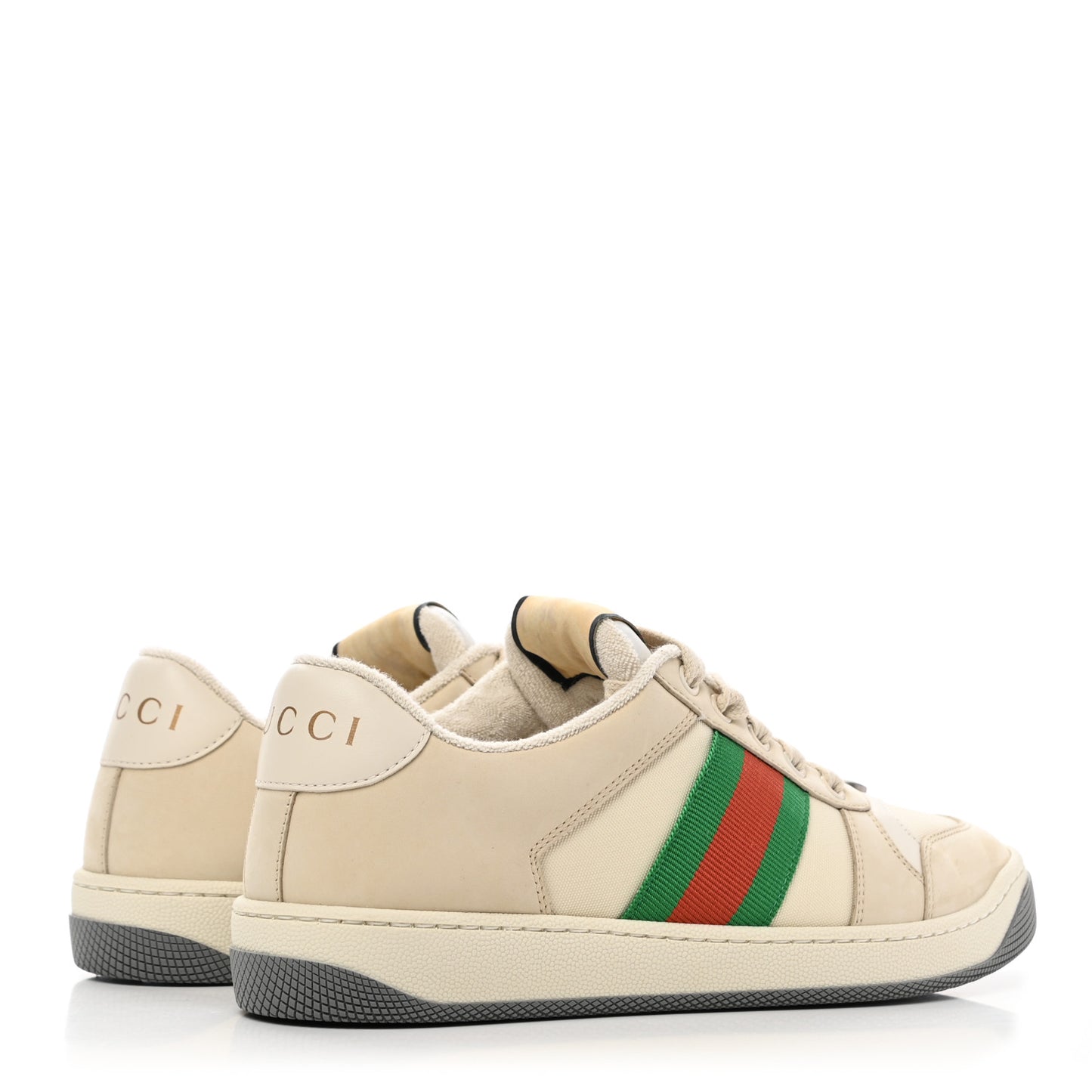 Nylon Nubuck Web Womens Screener Sneakers 37.5 Mystic White Dusty Milk