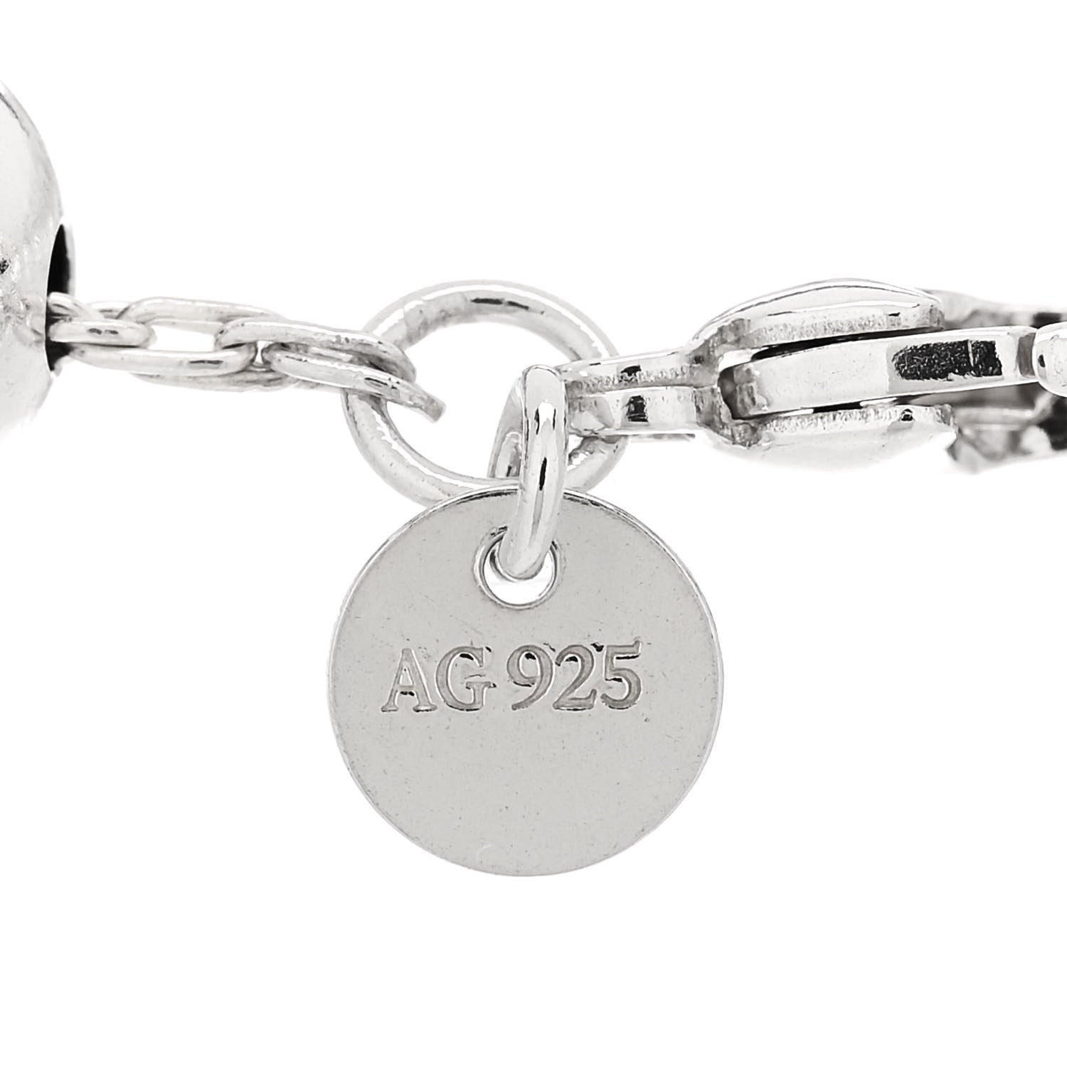 Tiffany Sterling Silver 10mm HardWear Ball Bracelet 4 of 4