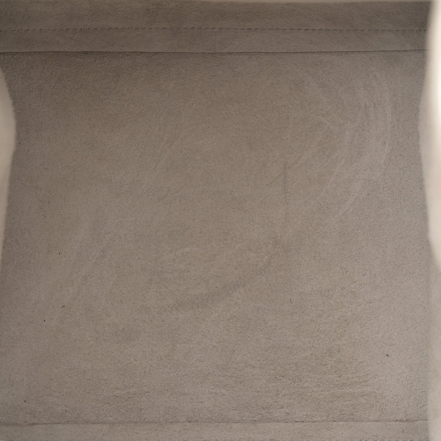 Supple Grained Calfskin Small Big Bag White