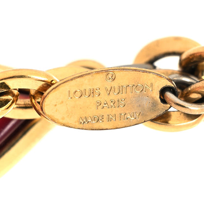 Louis Vuitton Metal Resin Mosaique Bag Charm Rouge Fauviste 3 of 4
