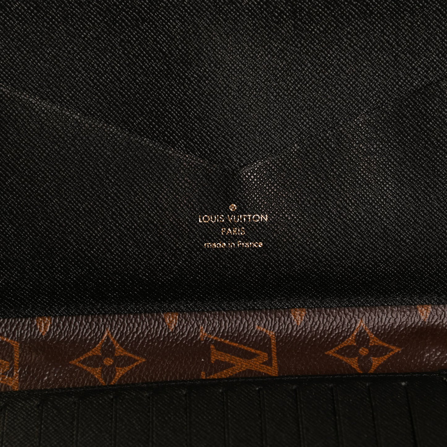 Monogram Daily Organizer Black
