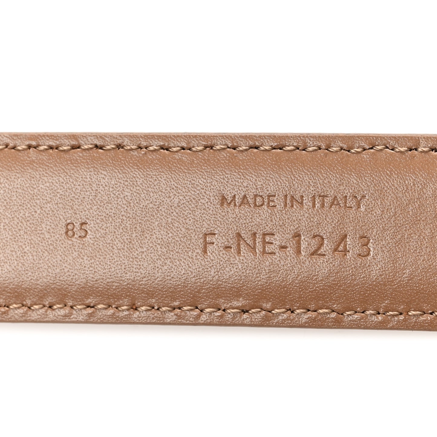 Box Calfskin Medium 25mm Triomphe Belt 85 34 Tan