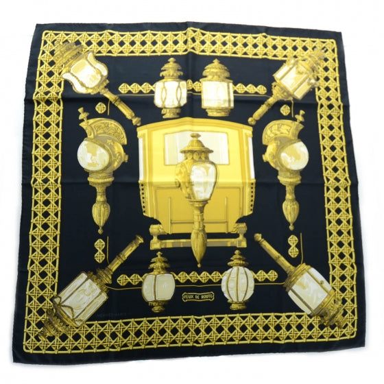 Silk Feux de Route Scarf 90