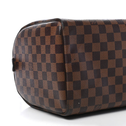 Louis Vuitton Damier Ebene Speedy 30 8 of 9