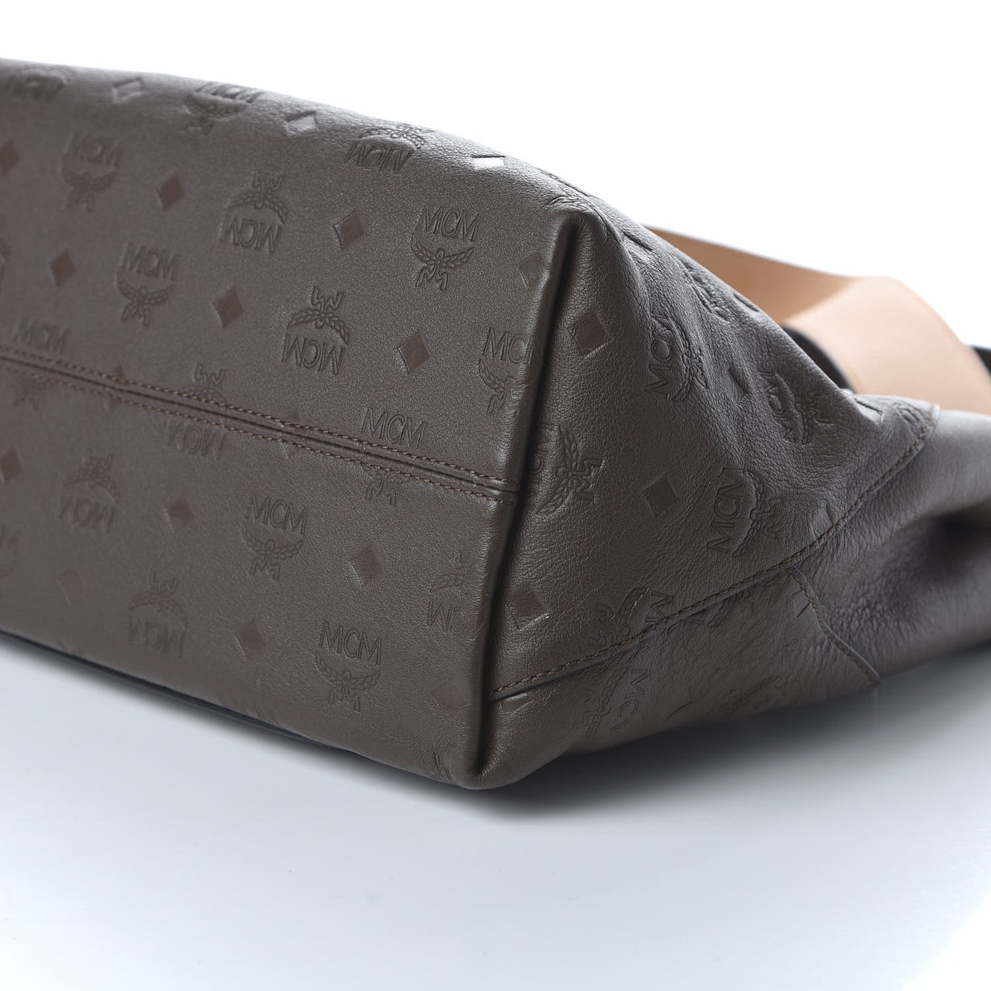 Calfskin Ottomar Monogram Medium Klara Hobo Chestnut