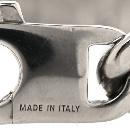 Fendi Metal FF Curb Link Bracelet Silver 4 of 6
