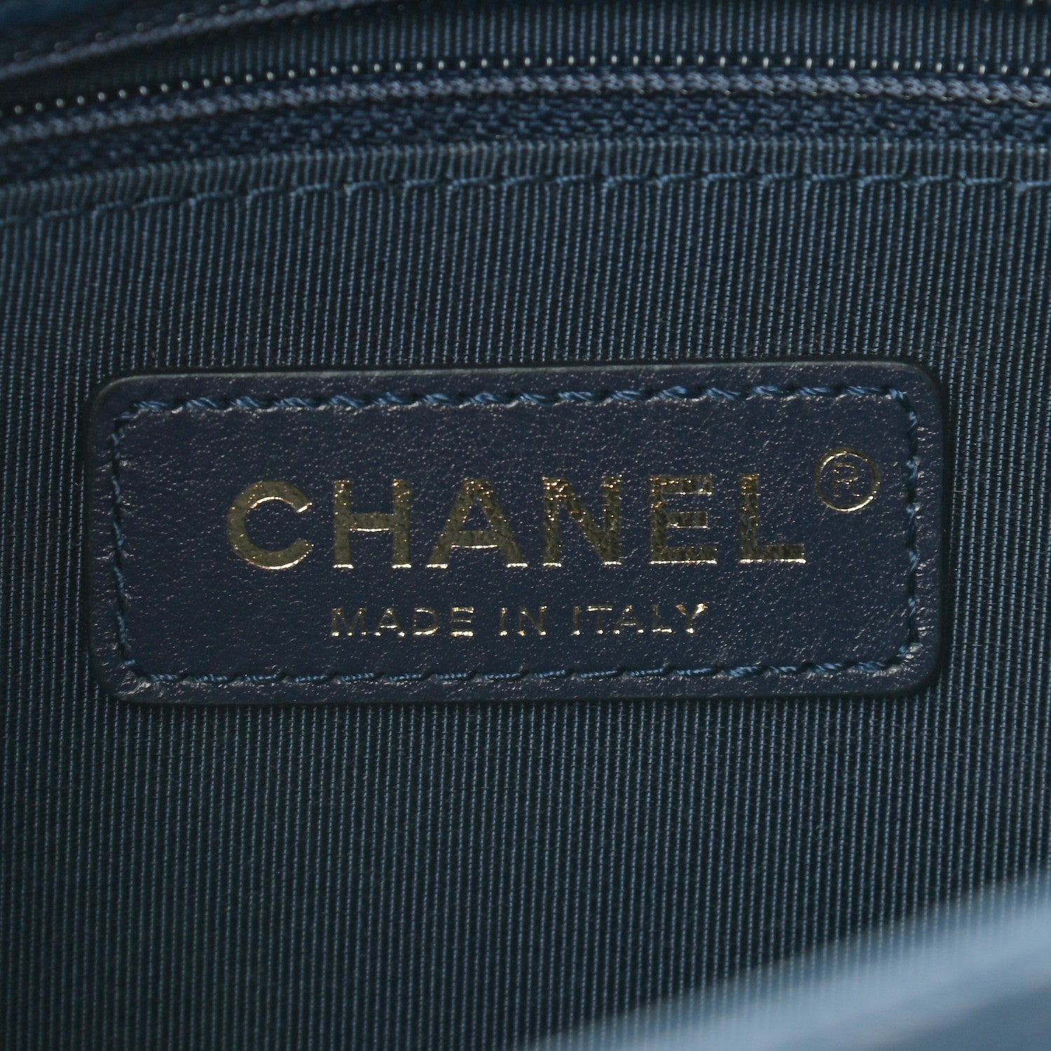 Chanel Caviar Quilted City Walk Flap Navy Blue 6 of 9